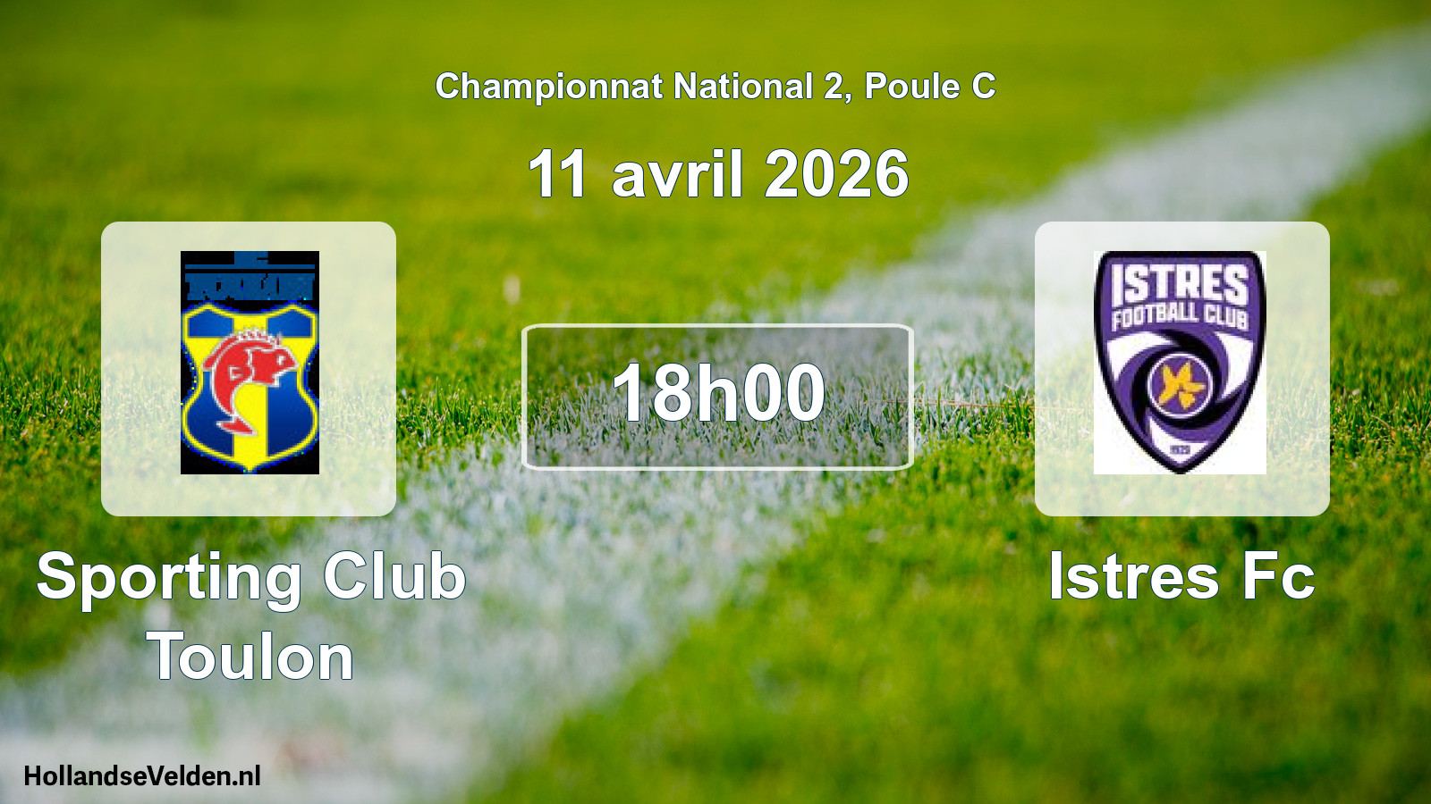 Scheduled Match: Sporting Club Toulon - Istres Fc (11 April 2026)