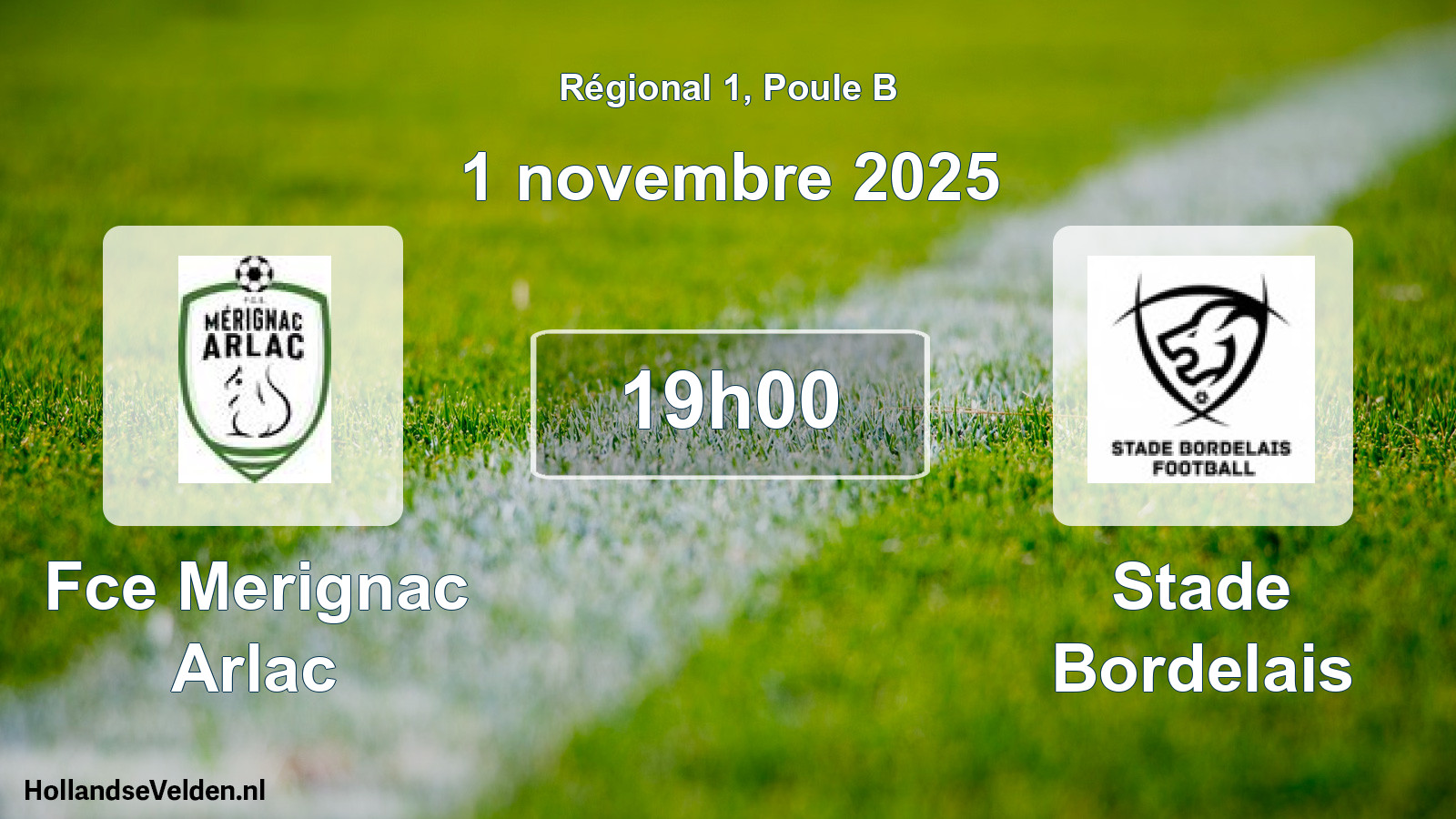 Scheduled Match: Fce Merignac Arlac - Stade Bordelais (1 November 2025)