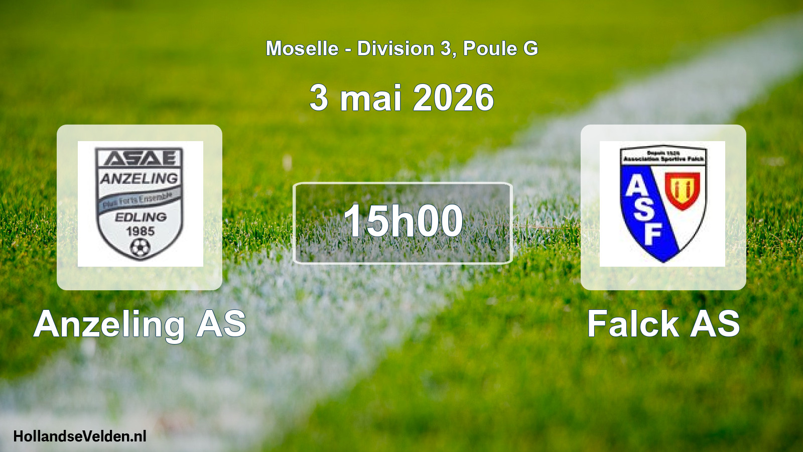 Scheduled Match: Anzeling AS - Falck AS (3 May 2026)