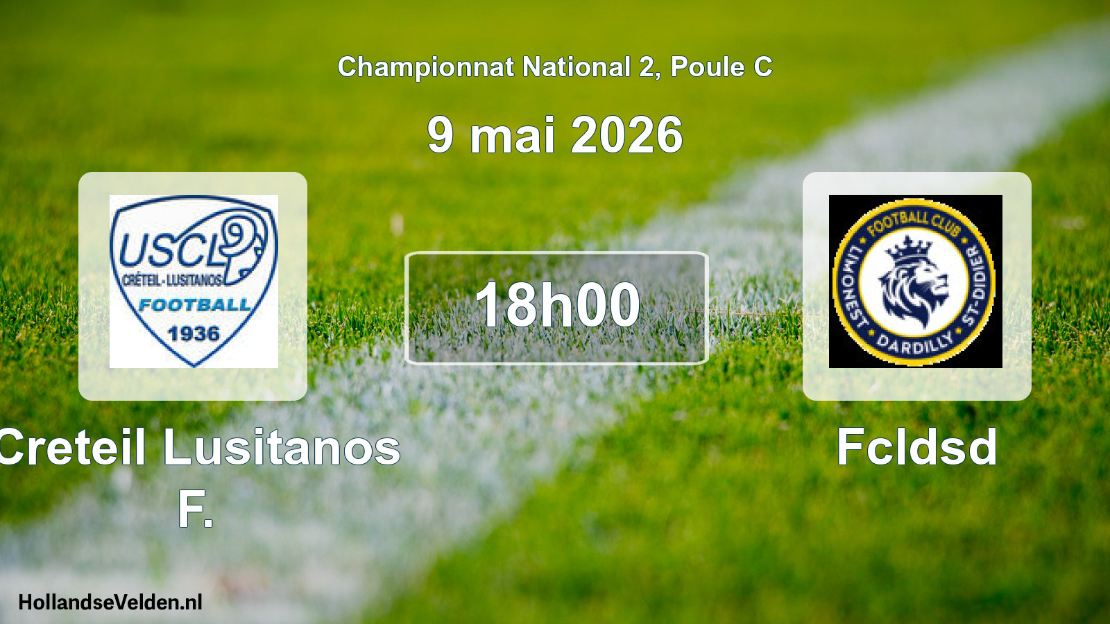 Scheduled Match: Creteil Lusitanos F. - Fcldsd (9 May 2026)