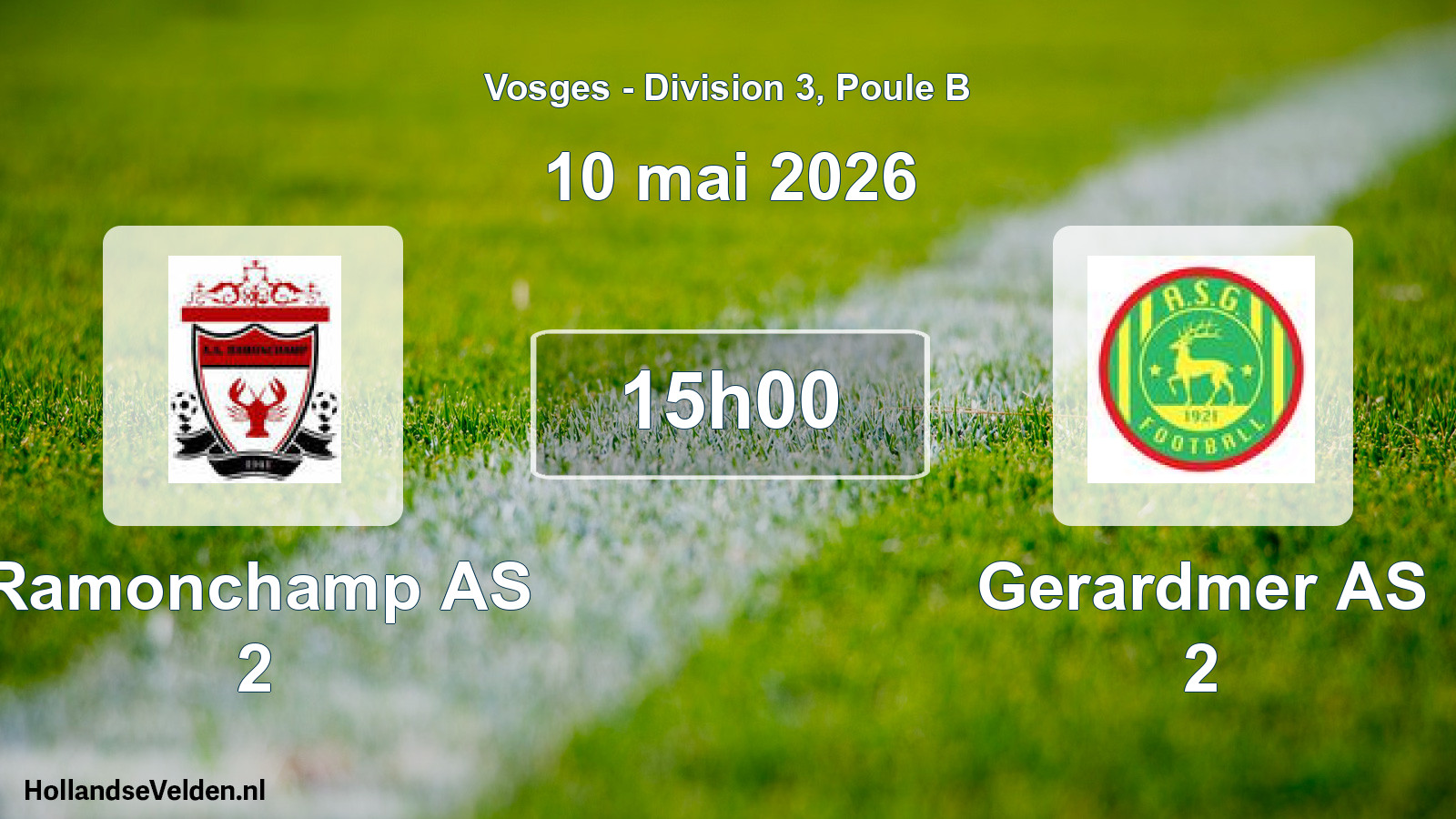 Scheduled Match: Ramonchamp AS 2 - Gerardmer AS 2 (10 May 2026)
