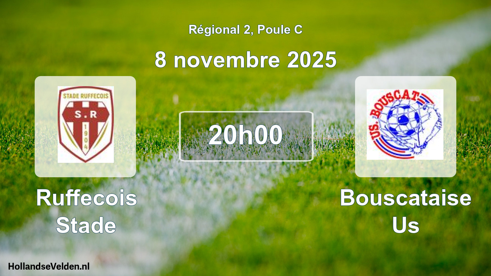 Scheduled Match: Ruffecois Stade - Bouscataise Us (8 November 2025)
