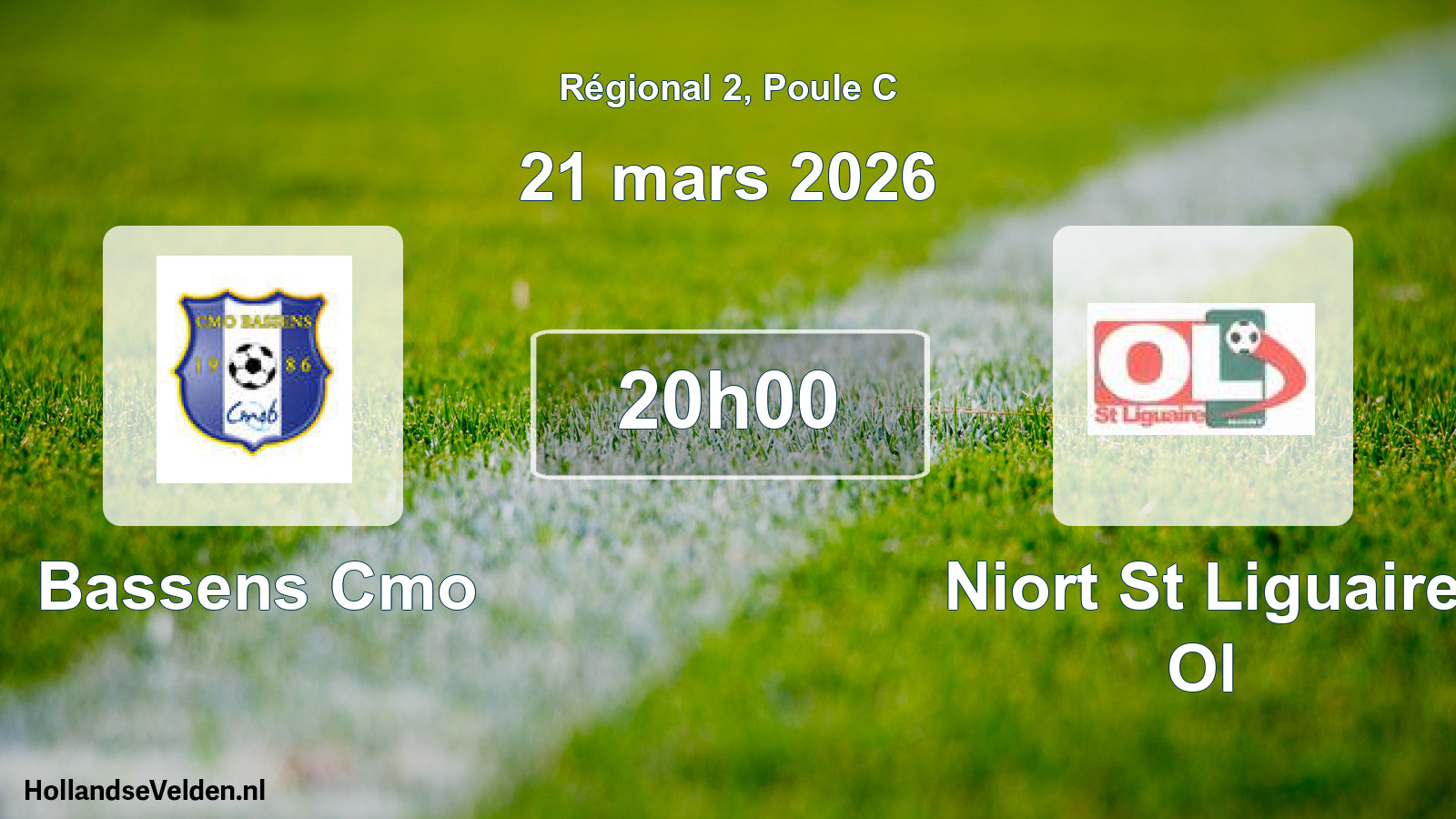 Scheduled Match: Bassens Cmo - Niort St Liguaire Ol (21 March 2026)