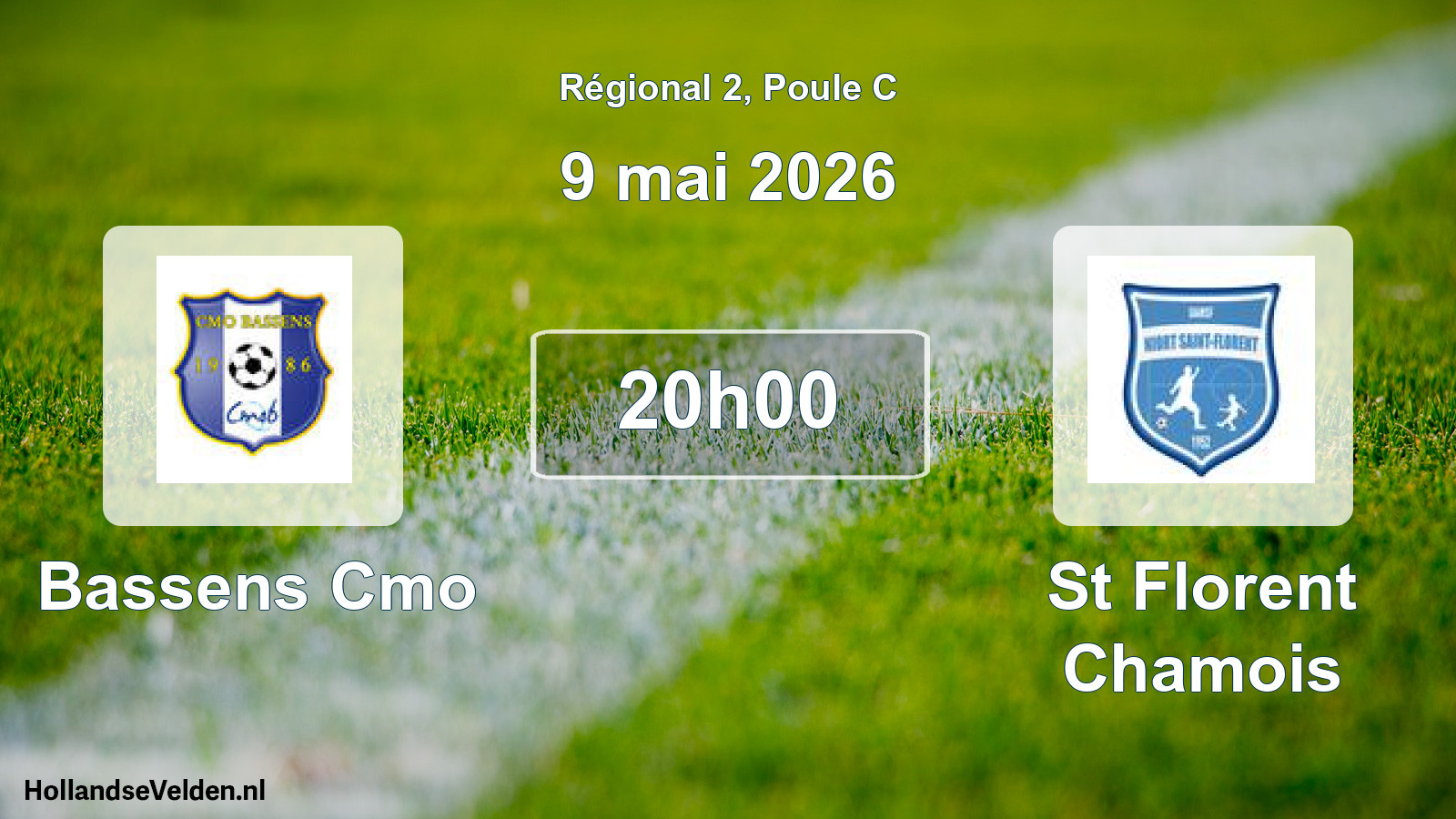 Scheduled Match: Bassens Cmo - St Florent Chamois (9 May 2026)