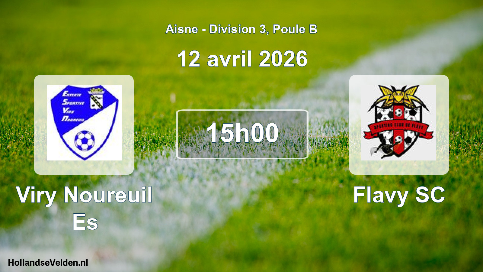 Geplande wedstrijd: Viry Noureuil Es - Flavy SC (12 april 2026)