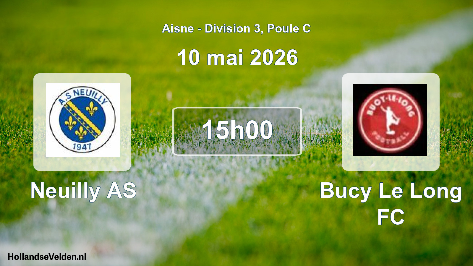 Scheduled Match: Neuilly AS - Bucy Le Long FC (10 May 2026)