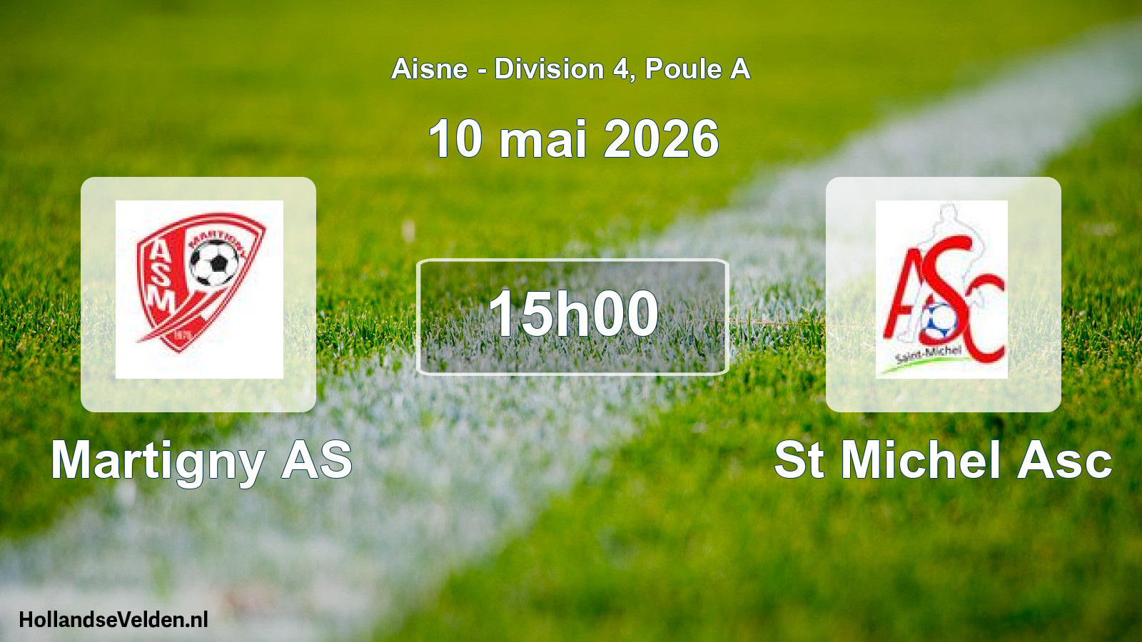 Scheduled Match: Martigny AS - St Michel Asc (10 May 2026)