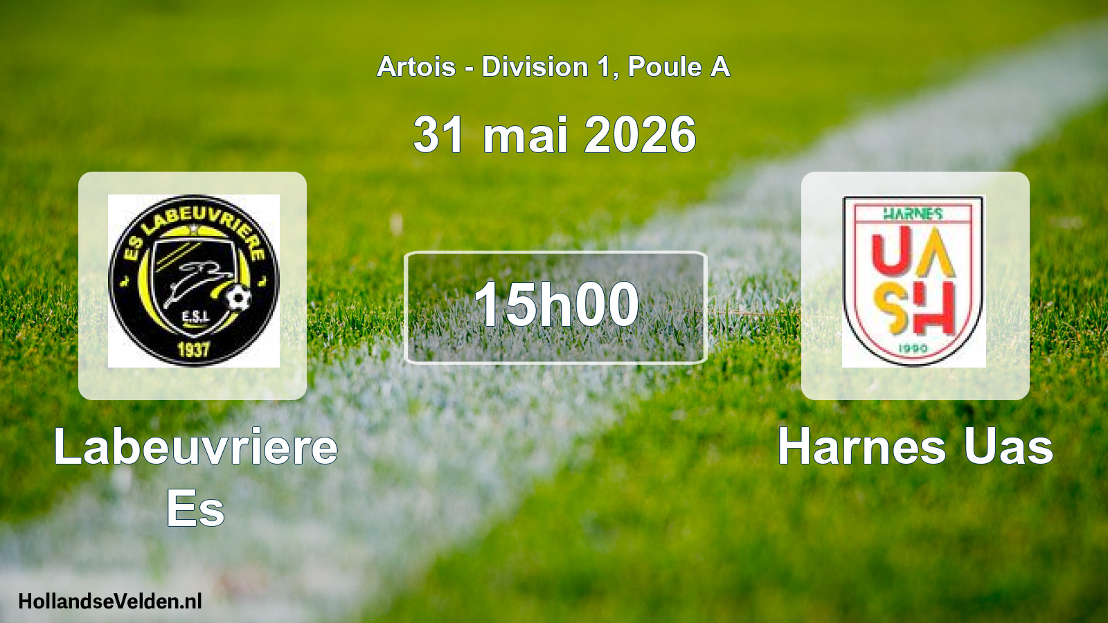 Scheduled Match: Labeuvriere Es - Harnes Uas (31 May 2026)
