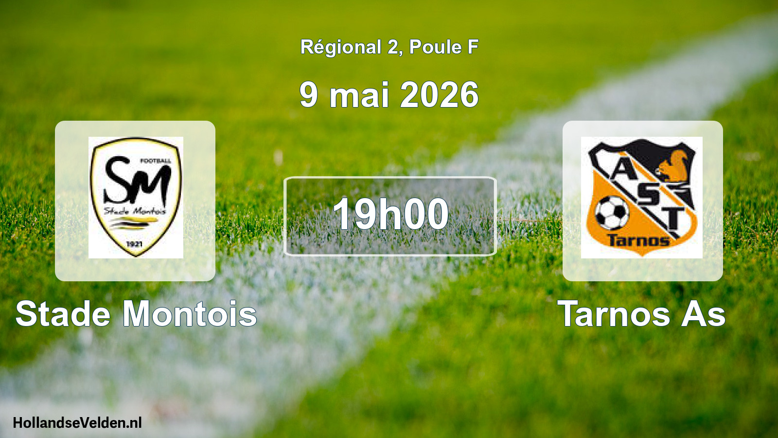 Scheduled Match: Stade Montois - Tarnos As (9 May 2026)