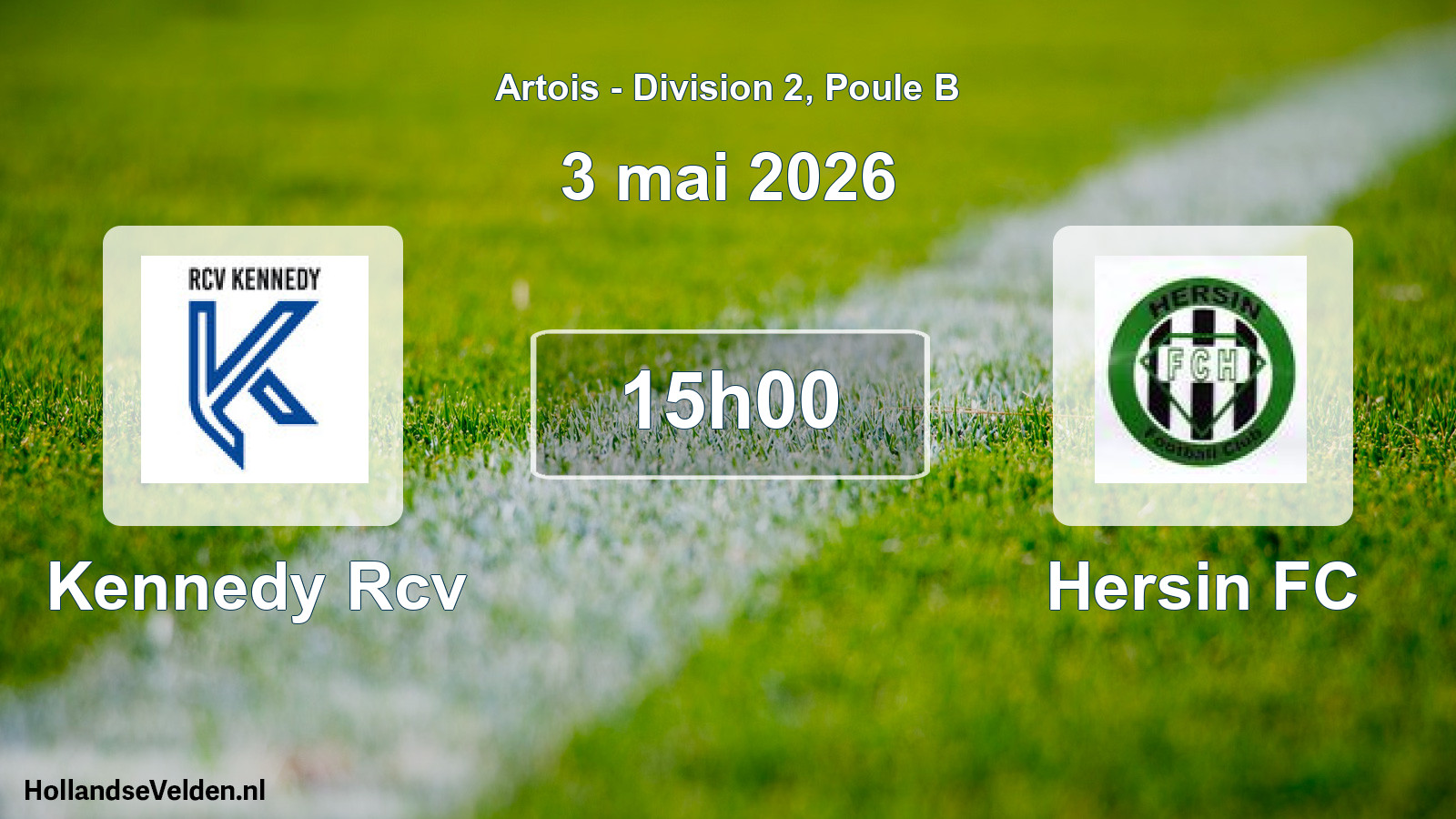 Scheduled Match: Kennedy Rcv - Hersin FC (3 May 2026)