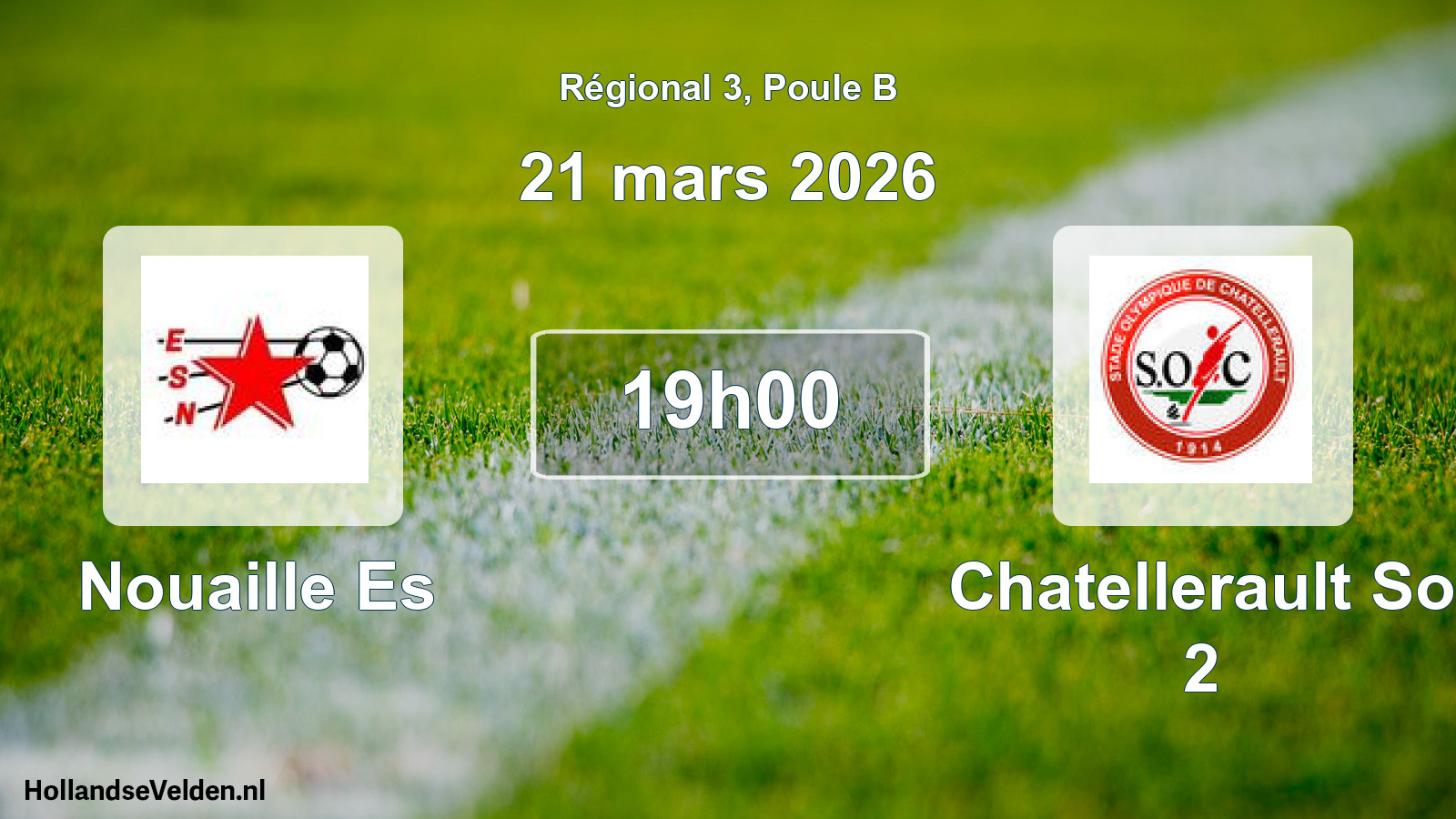 Scheduled Match: Nouaille Es - Chatellerault So 2 (21 March 2026)