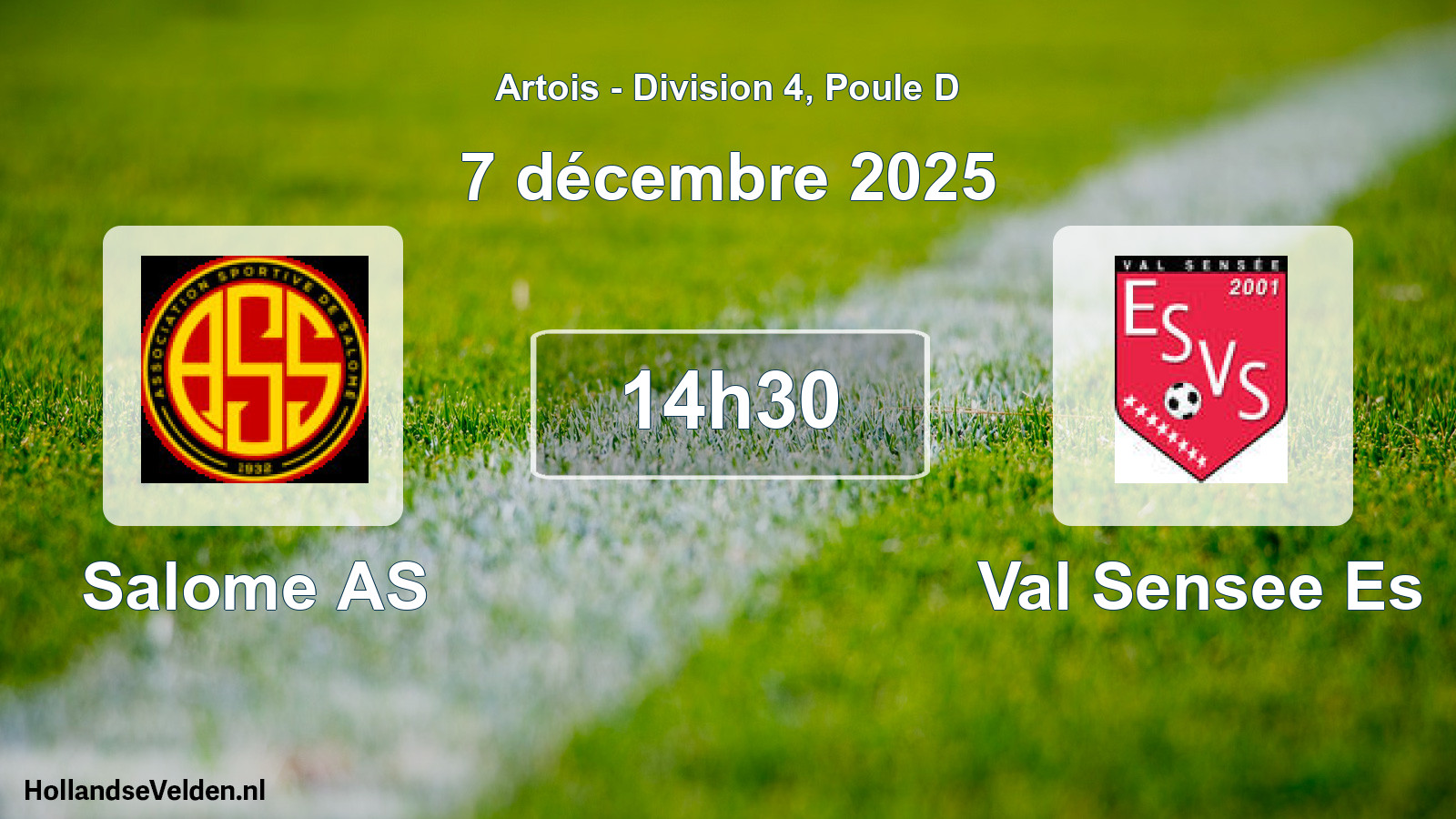 Geplande wedstrijd: Salome AS - Val Sensee Es (7 december 2025)