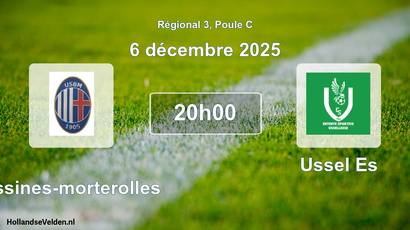 Scheduled Match: Bessines-morterolles - Ussel Es (6 December 2025)