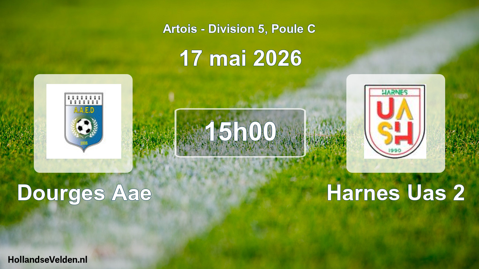 Scheduled Match: Dourges Aae - Harnes Uas 2 (17 May 2026)