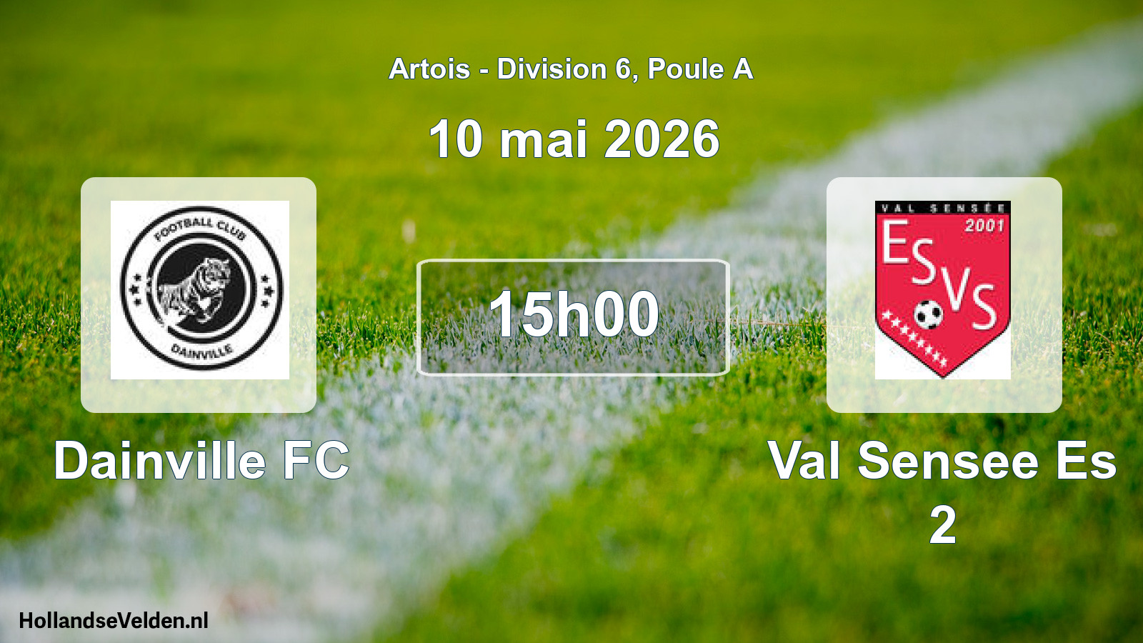 Scheduled Match: Dainville FC - Val Sensee Es 2 (10 May 2026)