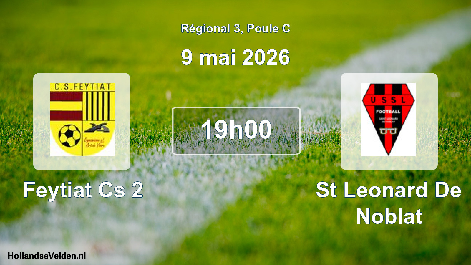 Scheduled Match: Feytiat Cs 2 - St Leonard De Noblat (9 May 2026)