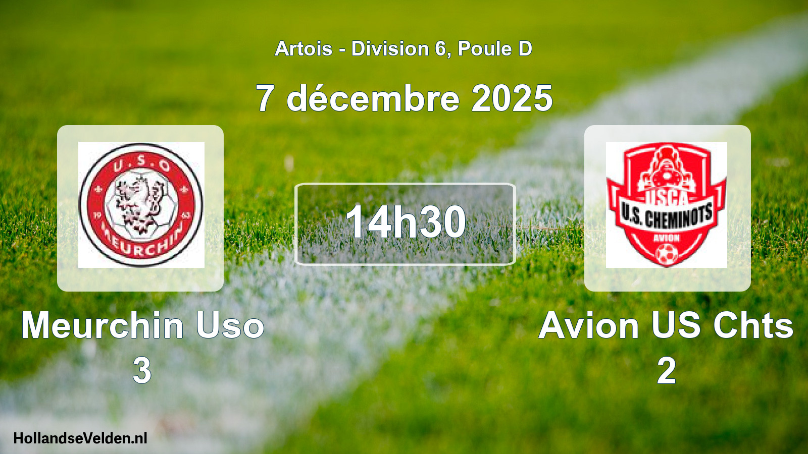 Scheduled Match: Meurchin Uso 3 - Avion US Chts 2 (7 December 2025)