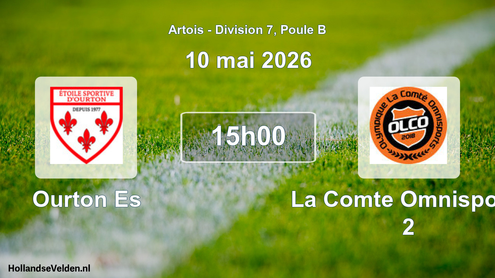Scheduled Match: Ourton Es - La Comte Omnisports 2 (10 May 2026)