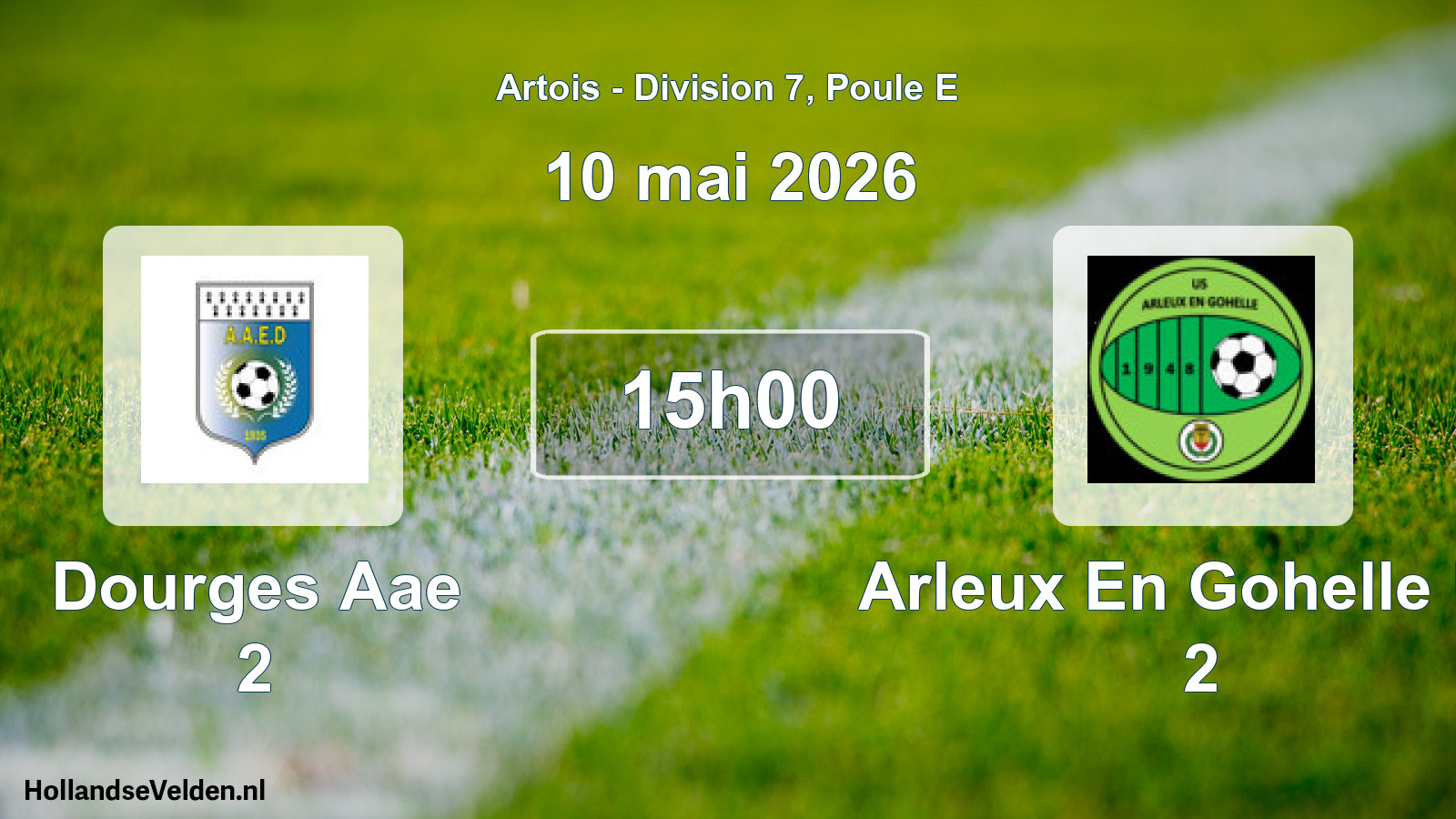 Scheduled Match: Dourges Aae 2 - Arleux En Gohelle US 2 (10 May 2026)