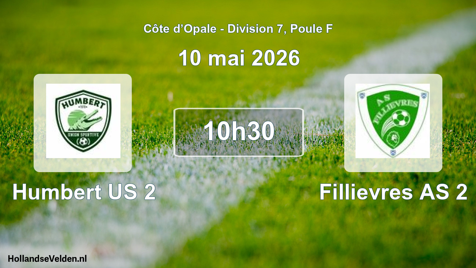 Scheduled Match: Humbert US 2 - Fillievres AS 2 (10 May 2026)