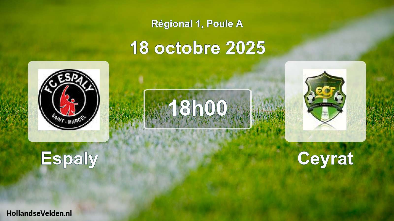 Scheduled Match: Espaly - Ceyrat (18 October 2025)