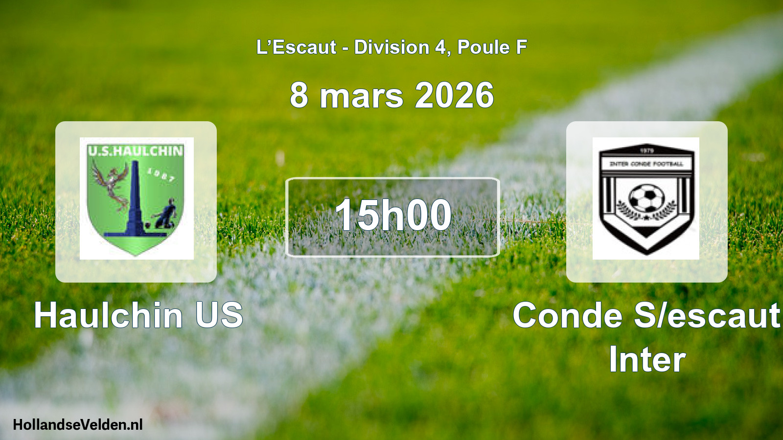 Scheduled Match: Haulchin US - Conde S/escaut Inter (8 March 2026)