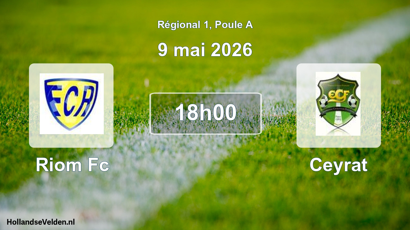 Scheduled Match: Riom Fc - Ceyrat (9 May 2026)