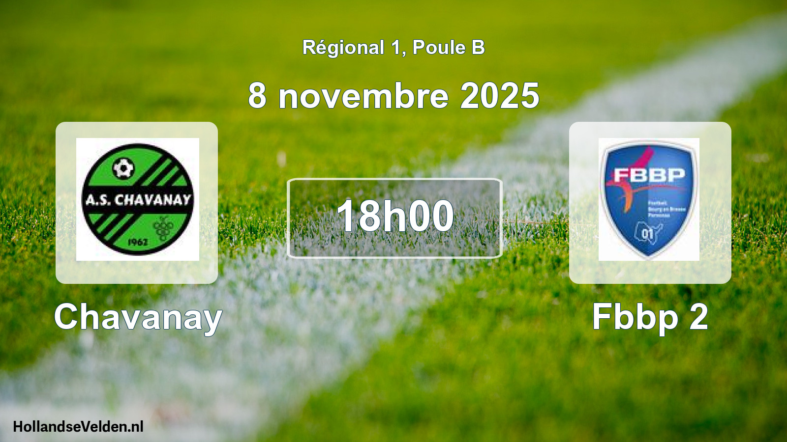 Scheduled Match: Chavanay - Fbbp 2 (8 November 2025)