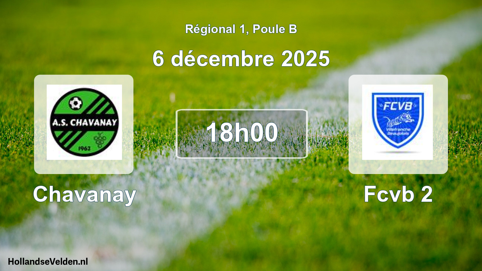 Scheduled Match: Chavanay - Fcvb 2 (6 December 2025)