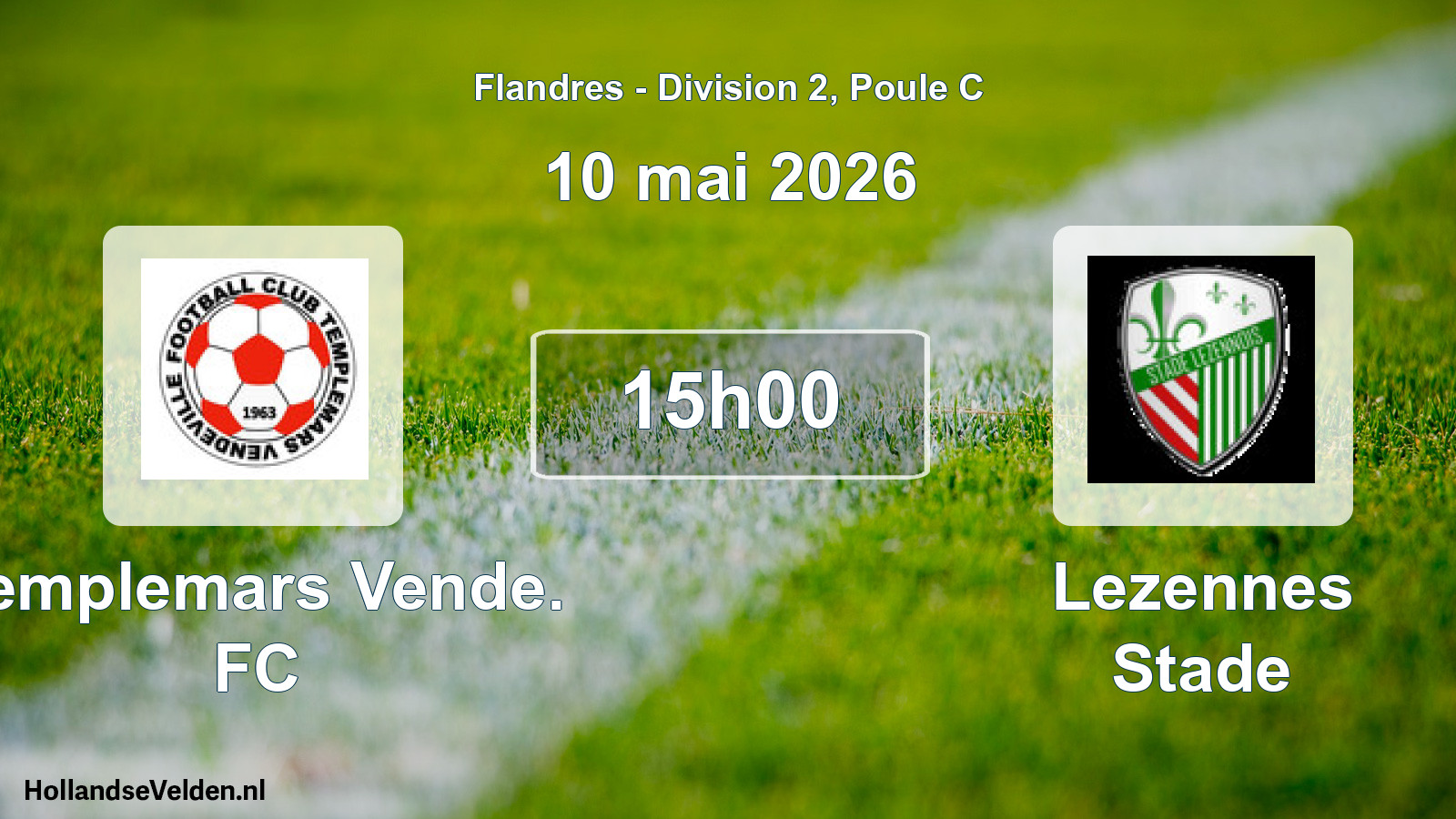 Scheduled Match: Templemars Vende. FC - Lezennes Stade (10 May 2026)