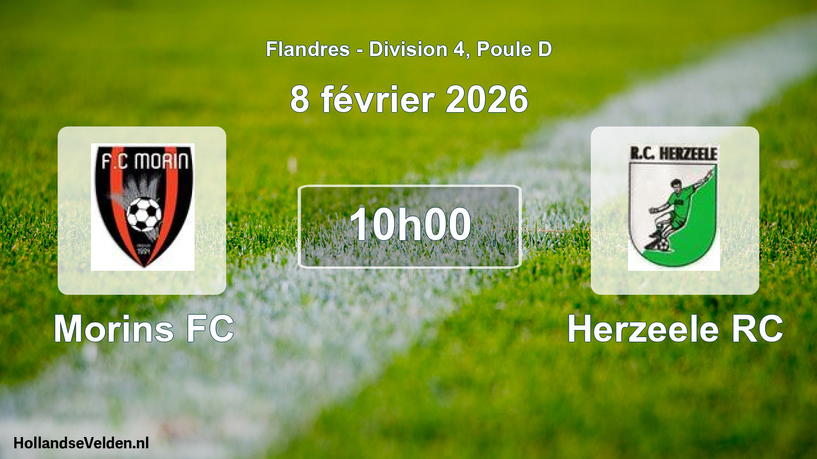 Scheduled Match: Morins FC - Herzeele RC (8 February 2026)
