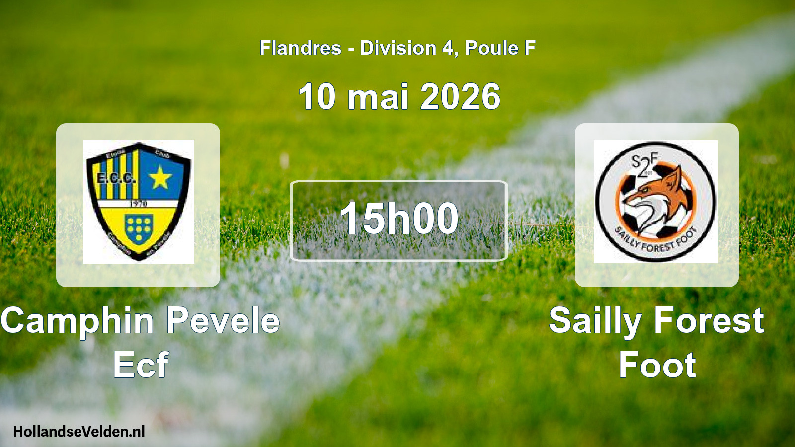 Scheduled Match: Camphin Pevele Ecf - Sailly Forest Foot (10 May 2026)