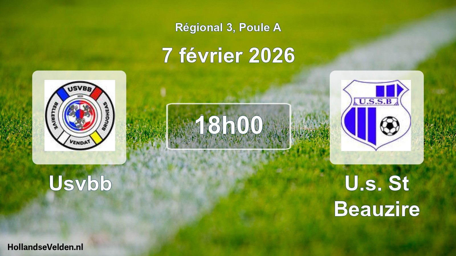Scheduled Match: Usvbb - U.s. St Beauzire (7 February 2026)