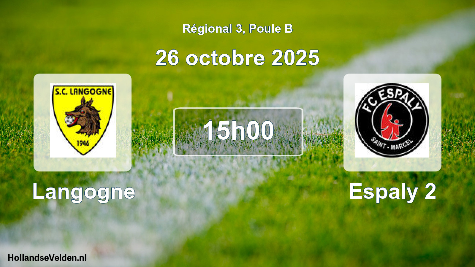 Scheduled Match: Langogne - Espaly 2 (26 October 2025)