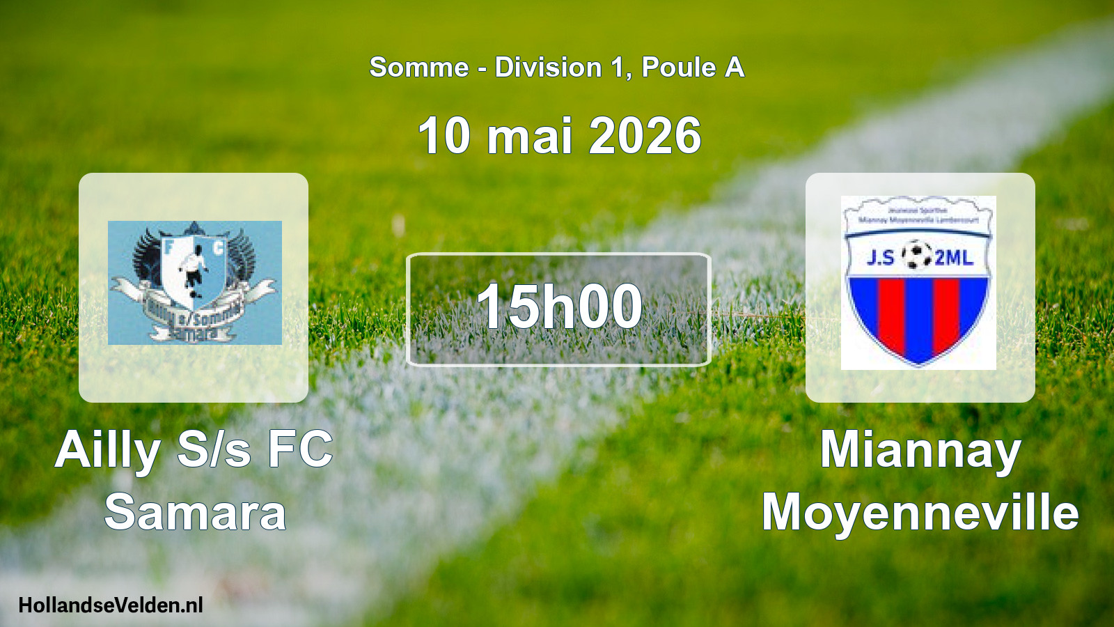 Scheduled Match: Ailly S/s FC Samara - Miannay Moyenneville (10 May 2026)