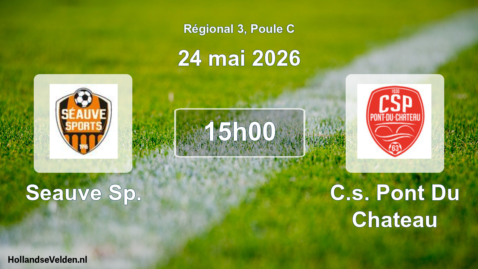 Scheduled Match: Seauve Sp. - C.s. Pont Du Chateau (24 May 2026)