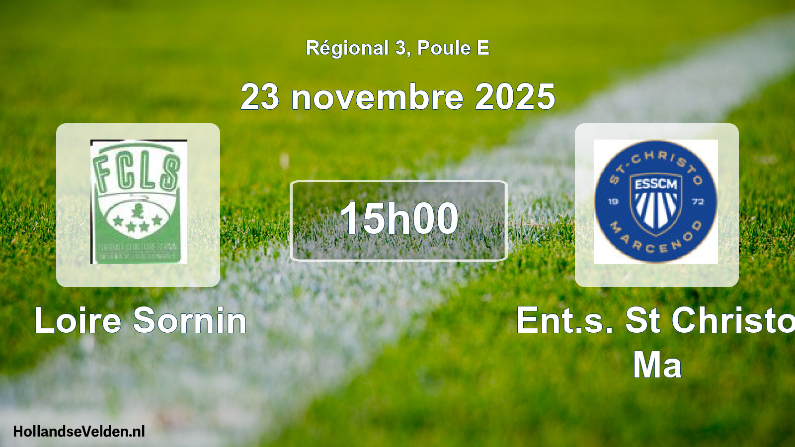 Scheduled Match: Loire Sornin - Ent.s. St Christo Ma (23 November 2025)
