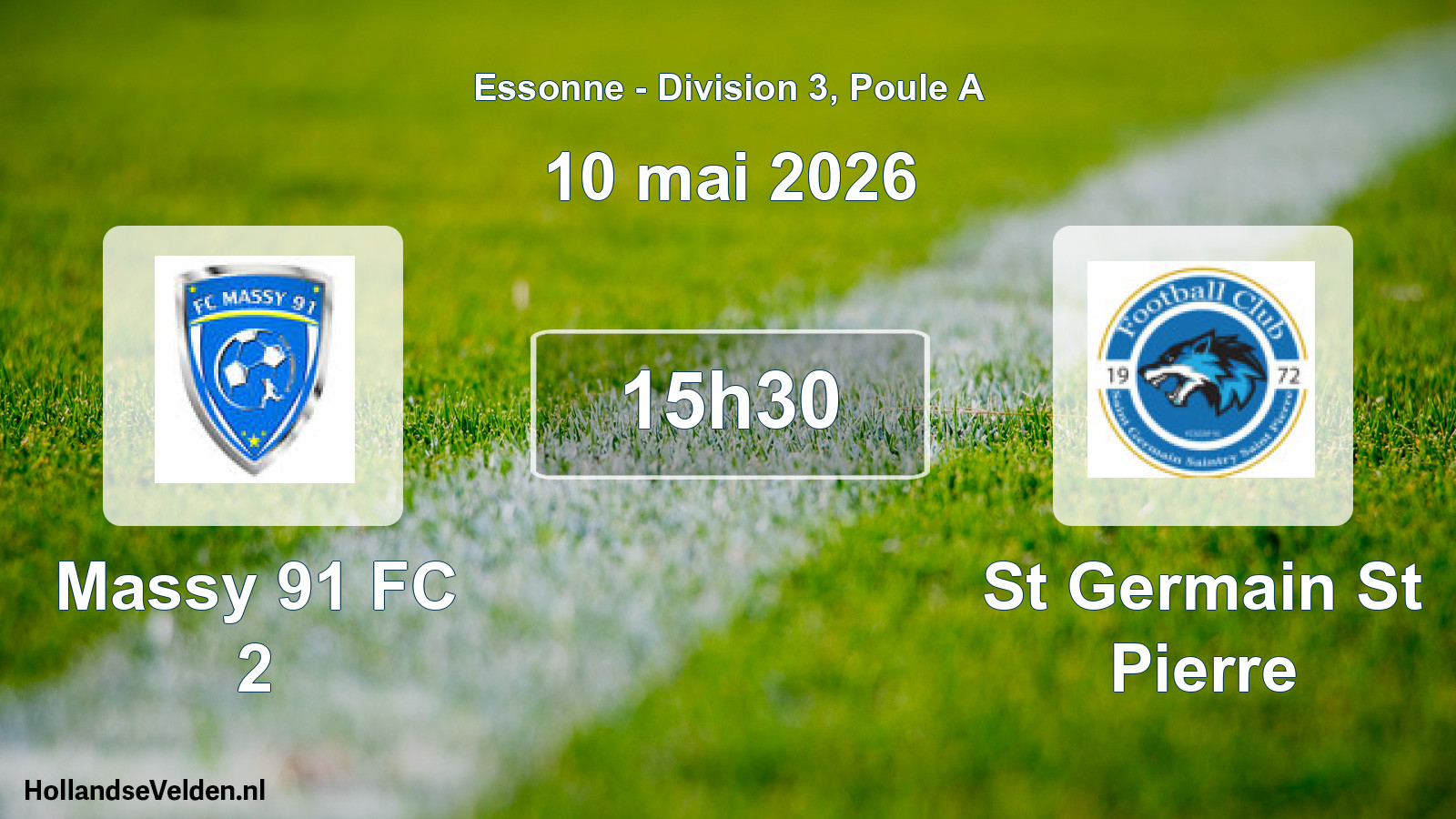 Scheduled Match: Massy 91 FC 2 - St Germain St Pierre (10 May 2026)