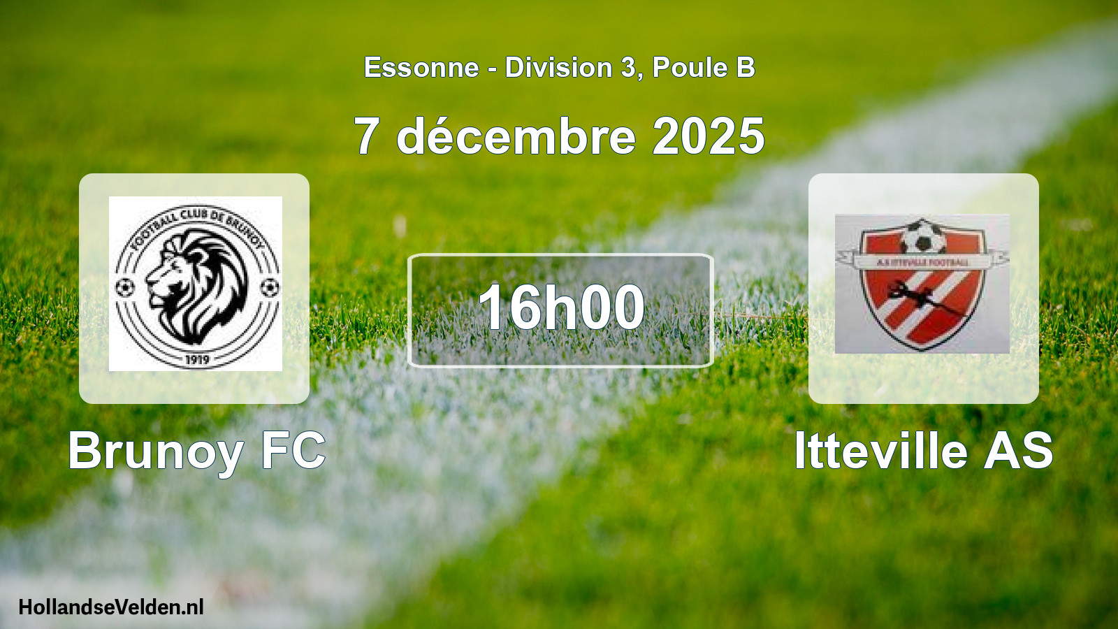 Scheduled Match: Brunoy FC - Itteville AS (7 December 2025)