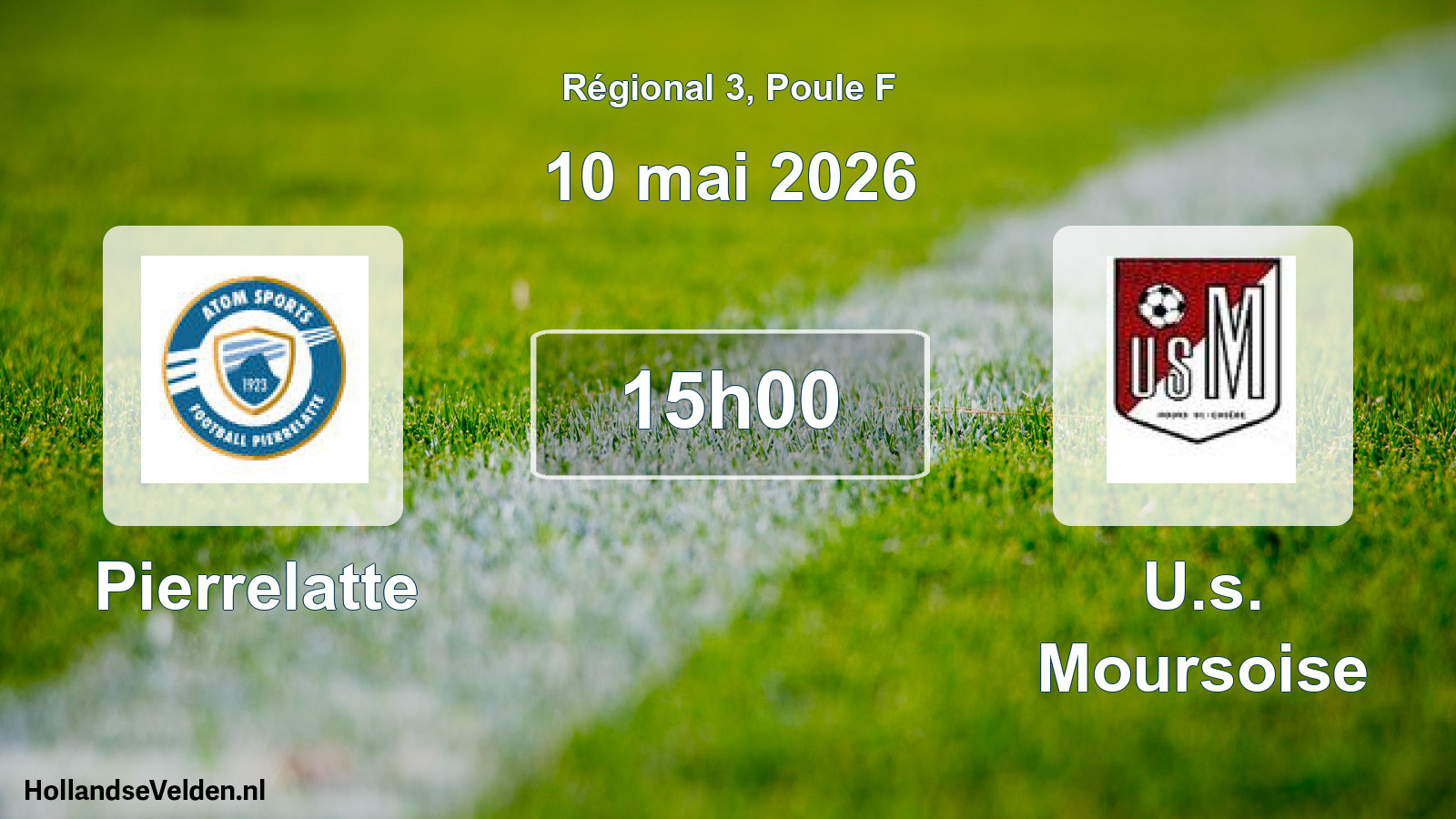 Scheduled Match: Pierrelatte - U.s. Moursoise (10 May 2026)