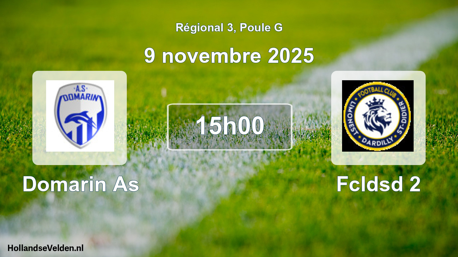 Scheduled Match: Domarin As - Fcldsd 2 (9 November 2025)