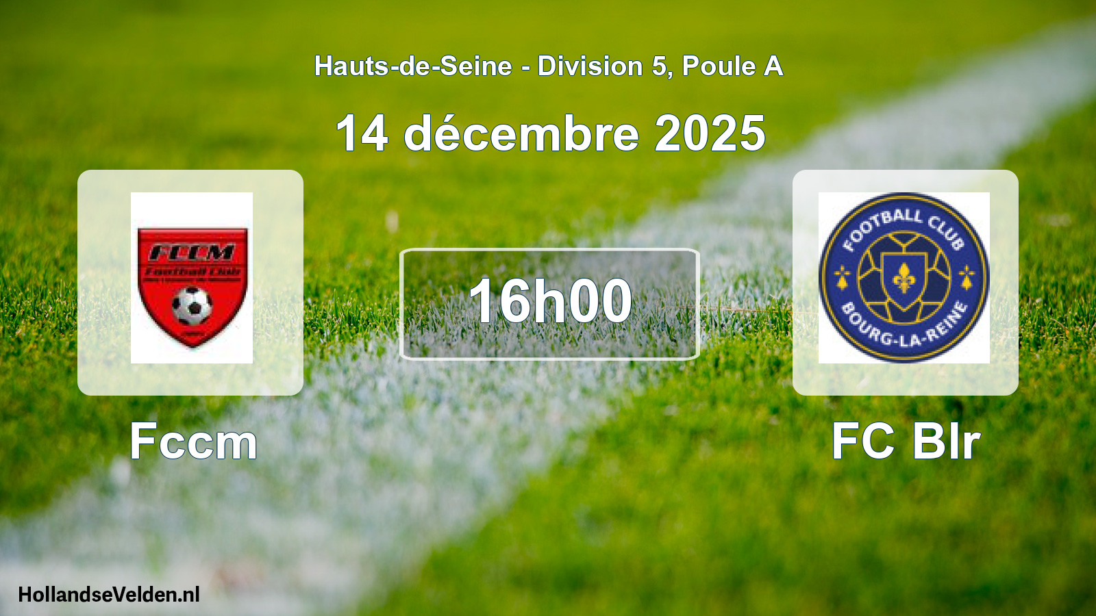 Scheduled Match: Fccm - FC Blr (14 December 2025)