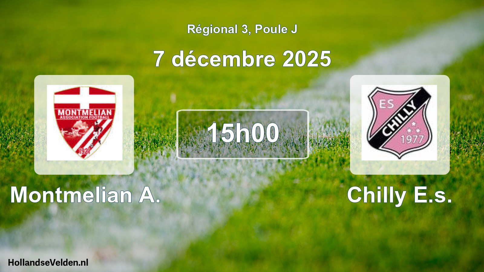 Scheduled Match: Montmelian A. - Chilly E.s. (7 December 2025)