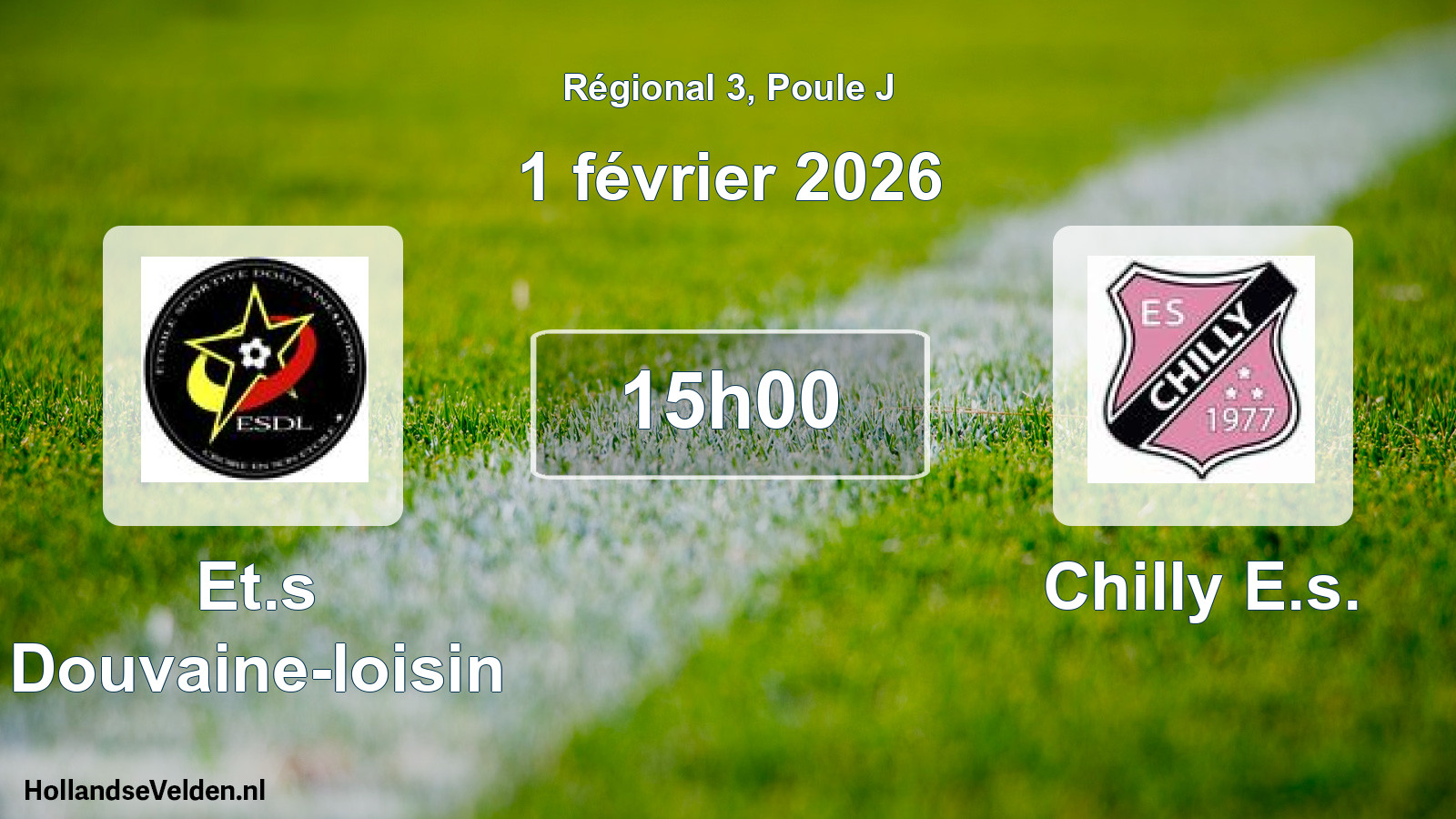 Geplande wedstrijd: Et.s Douvaine-loisin - Chilly E.s. (1 février 2026)