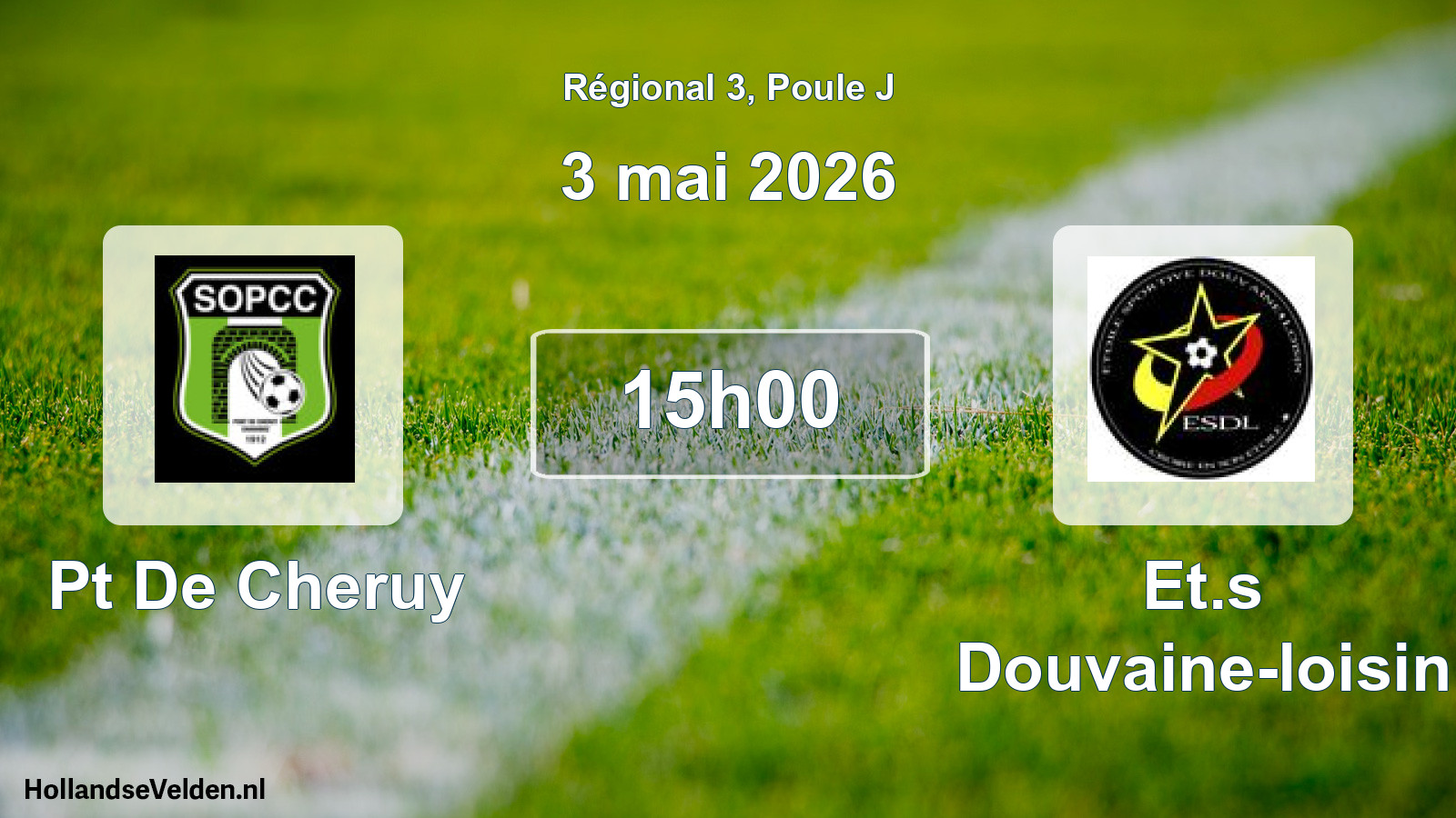 Scheduled Match: Pt De Cheruy - Et.s Douvaine-loisin (3 May 2026)