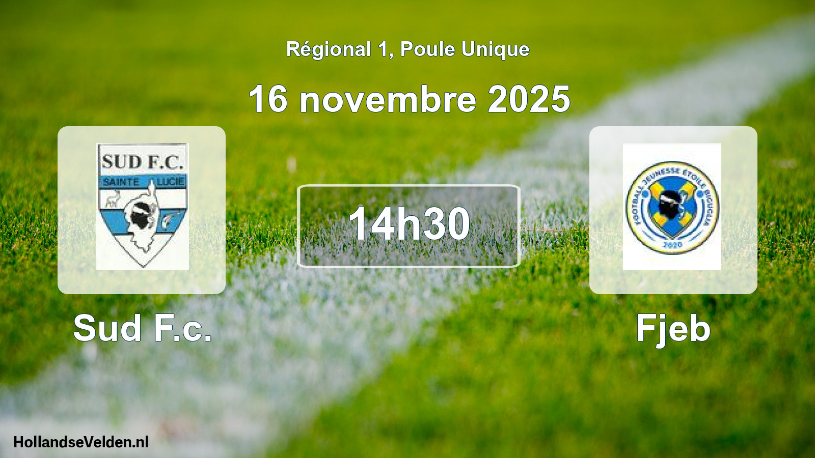 Scheduled Match: Sud F.c. - Fjeb (16 November 2025)