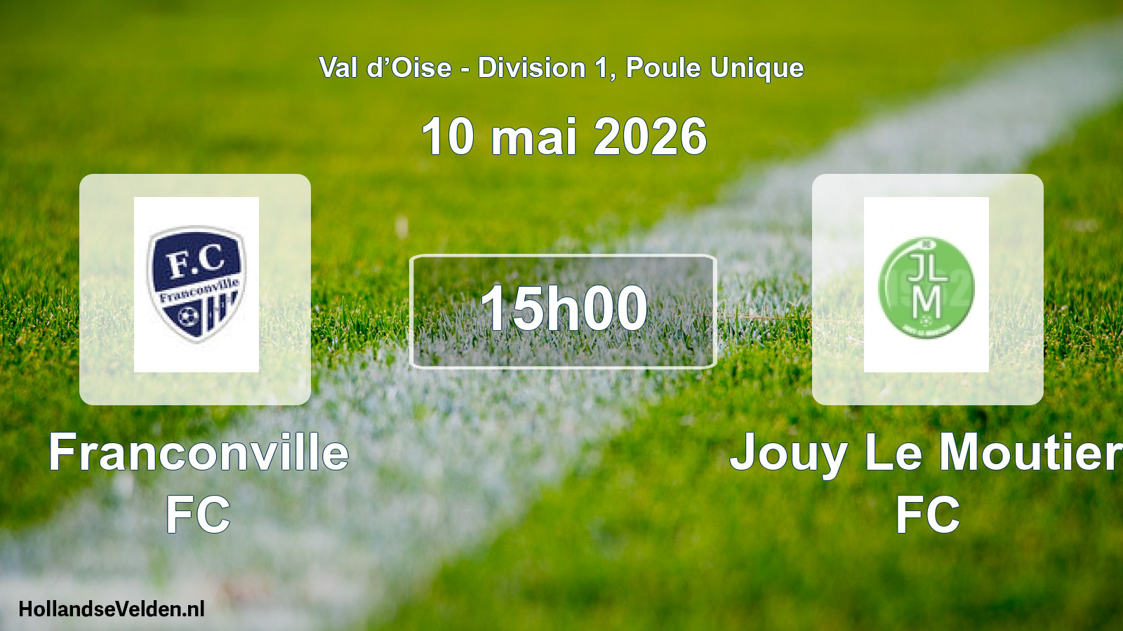 Scheduled Match: Franconville FC - Jouy Le Moutier FC (10 May 2026)