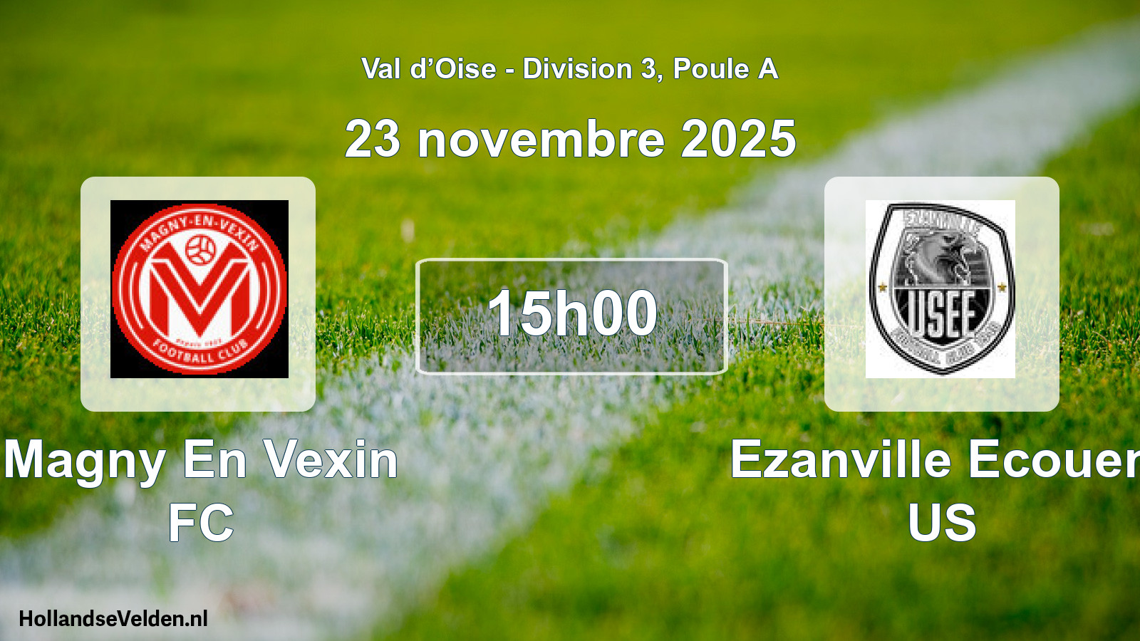 Scheduled Match: Magny En Vexin FC - Ezanville Ecouen US (23 November 2025)