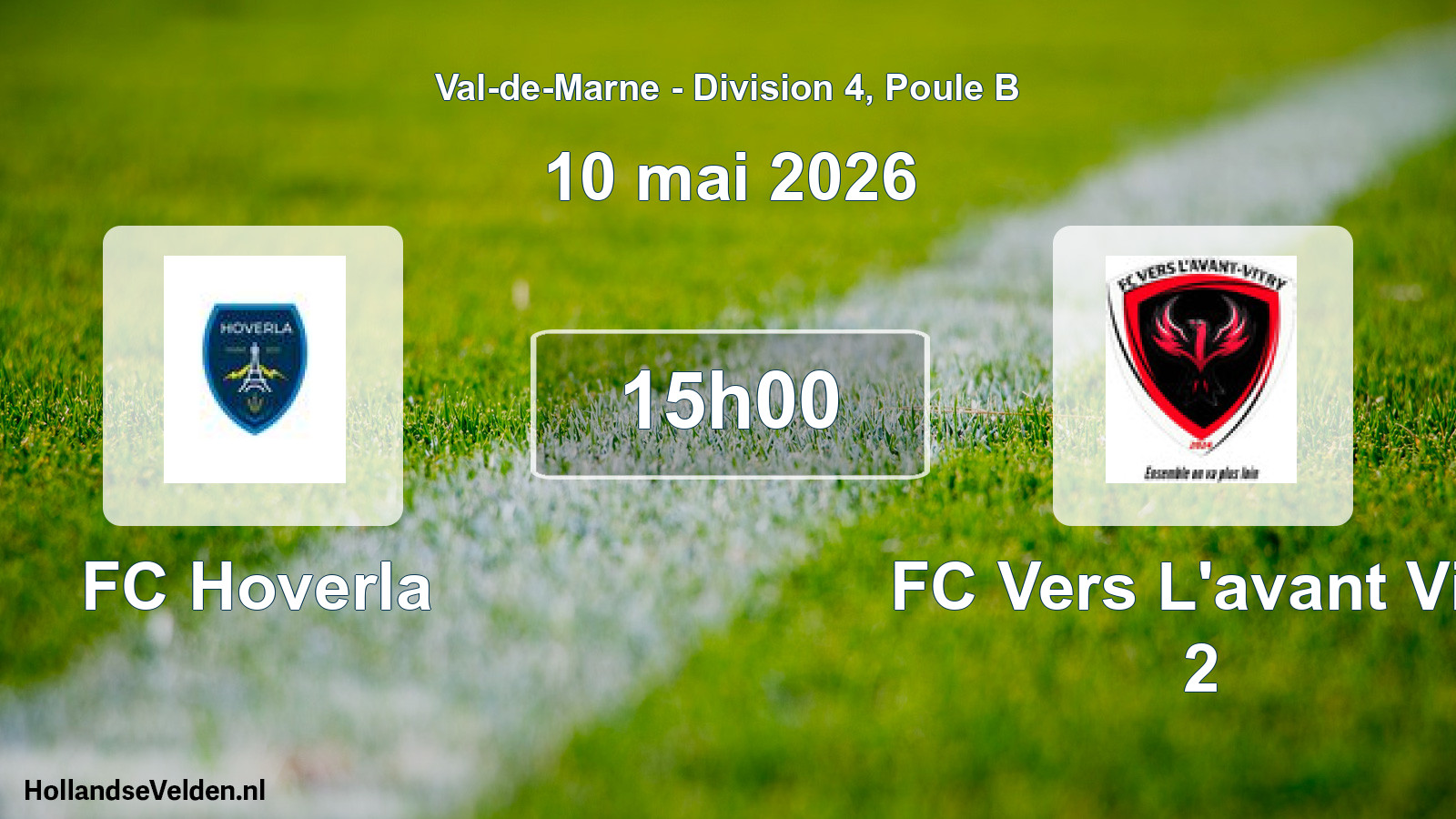Match programmé: FC Hoverla - FC Vers L'avant Vitr 2 (10 mai 2026)