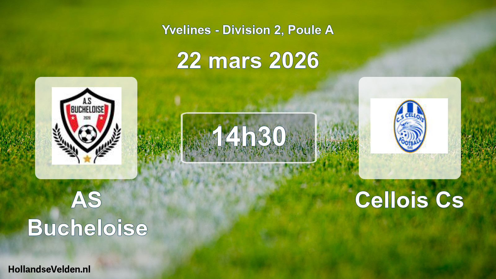 Scheduled Match: AS Bucheloise - Cellois Cs (22 March 2026)